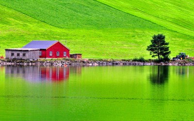 Mennék: A Stryn-tó (Norvégia) 
