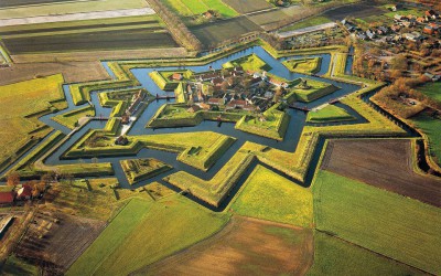Nyúlnám! A Bourtange erőd (Groningen, Hollandia) 