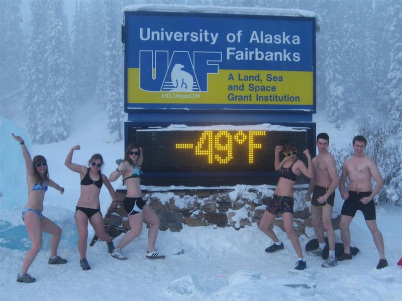 Az alaszkai egyetemisták