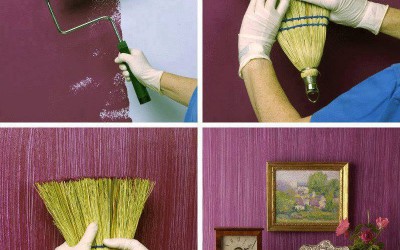 Csináld magad: antik szobafestés, egyedi minta