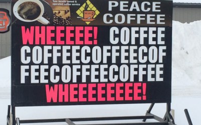 A világ legaddiktívabb kávé hirdetése