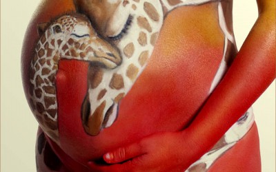 Ilyet se láttál még: 10 terhes testfestéses kép
