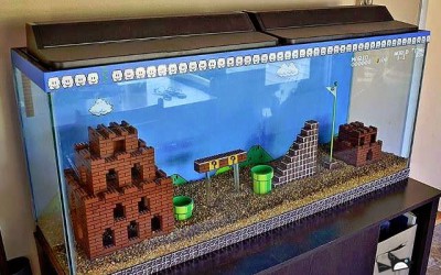 Szerintem a legkirályabb akvárium evör: Super Mario akvárium (videóval)
